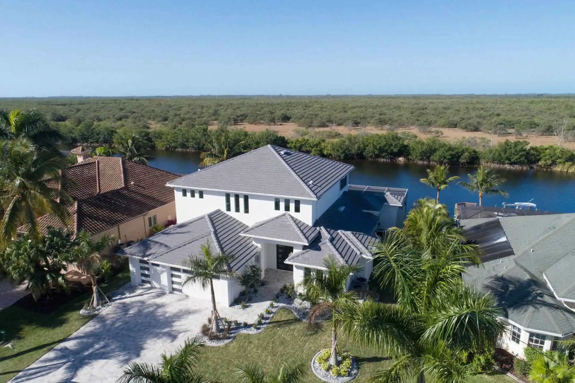 Blick auf Renditeimmobilien in Cape Coral