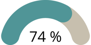 74%