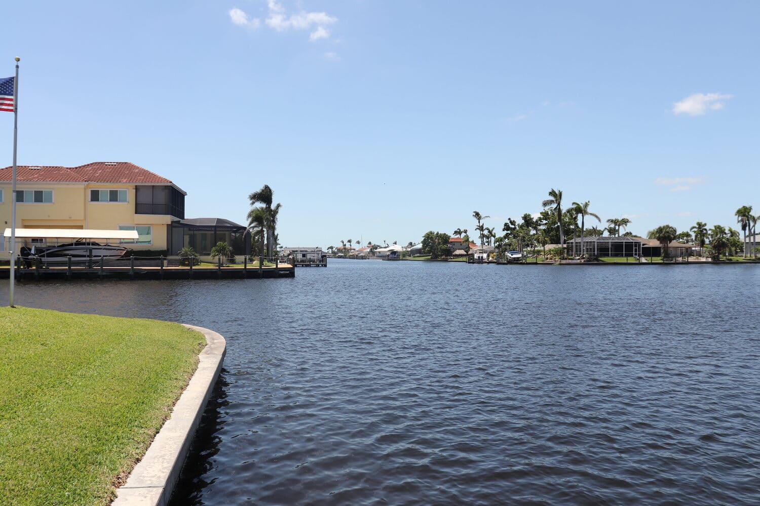 Kanal Intersection in Cape Coral